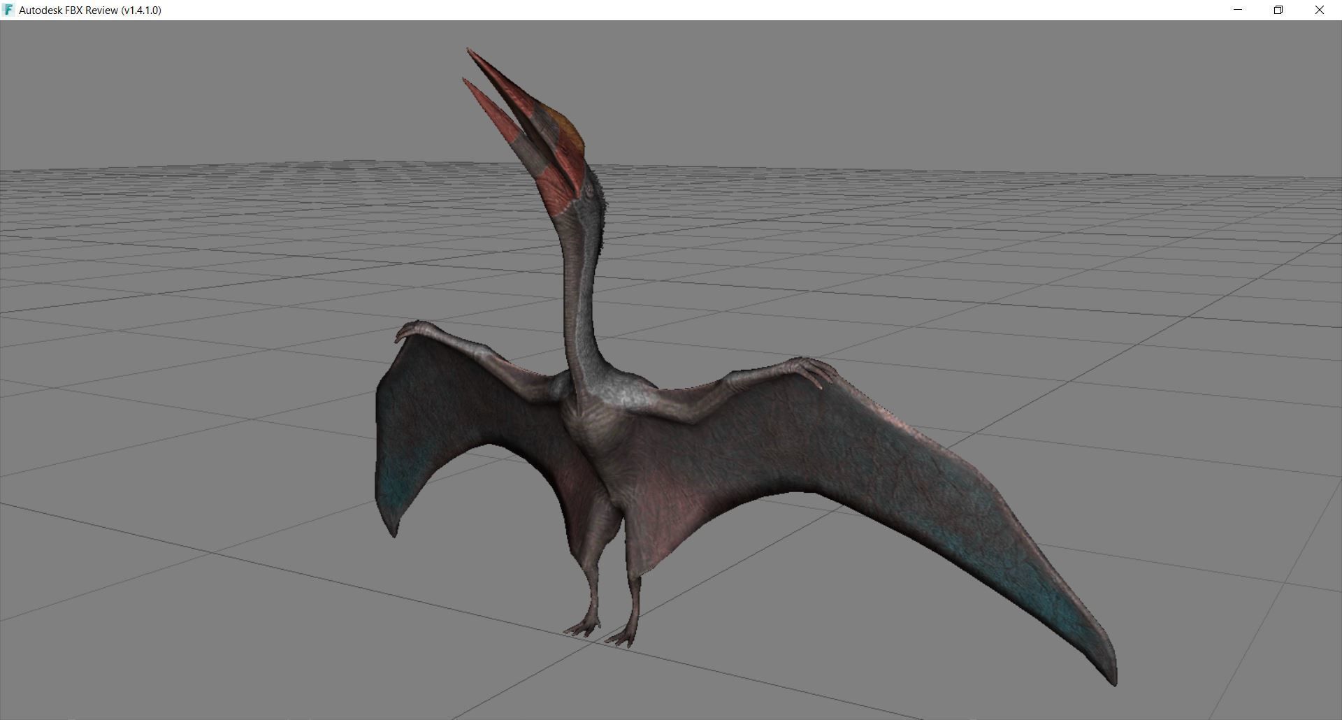 Dinosaur 15 Low-poly 3D model_3