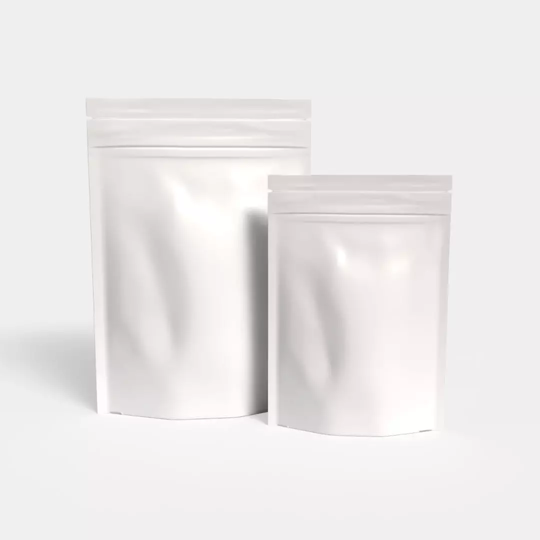 Updated Resealable Food Pouch Coffee Bags 3D model_1
