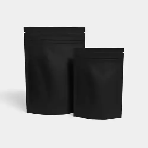 Updated Resealable Food Pouch Coffee Bags 3D model Updated Resealable Food Pouch Coffee Bags 3D model