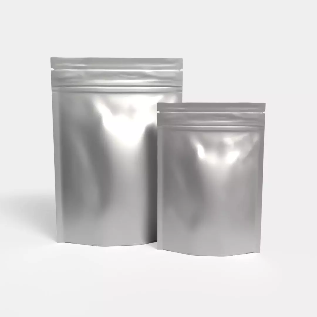 Updated Resealable Food Pouch Coffee Bags 3D model_2