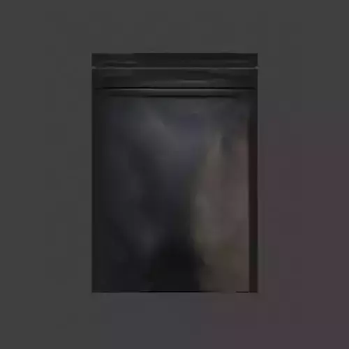 Updated Resealable Food Pouch Coffee Bags 3D model 6