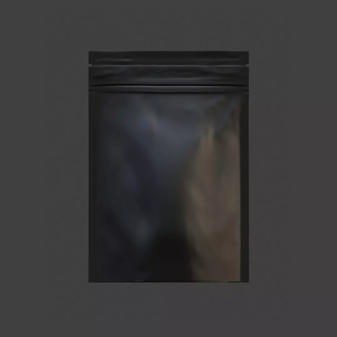 Updated Resealable Food Pouch Coffee Bags 3D model_5
