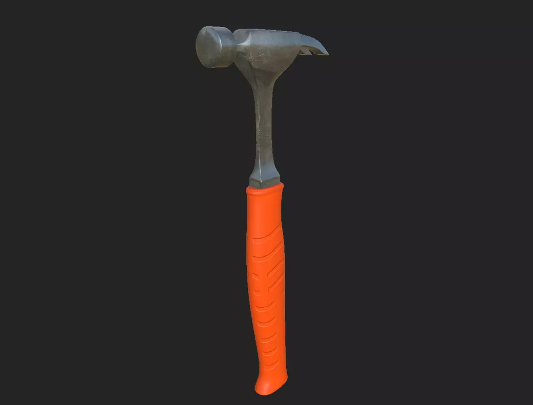 Hammer Low-poly 3D model