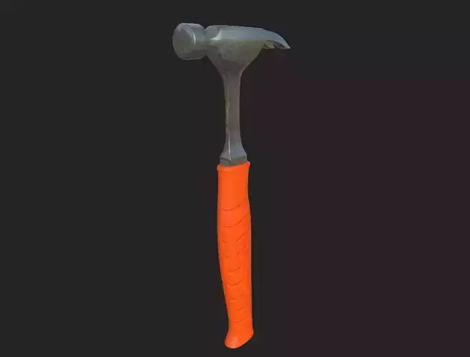 Hammer Low-poly 3D model
