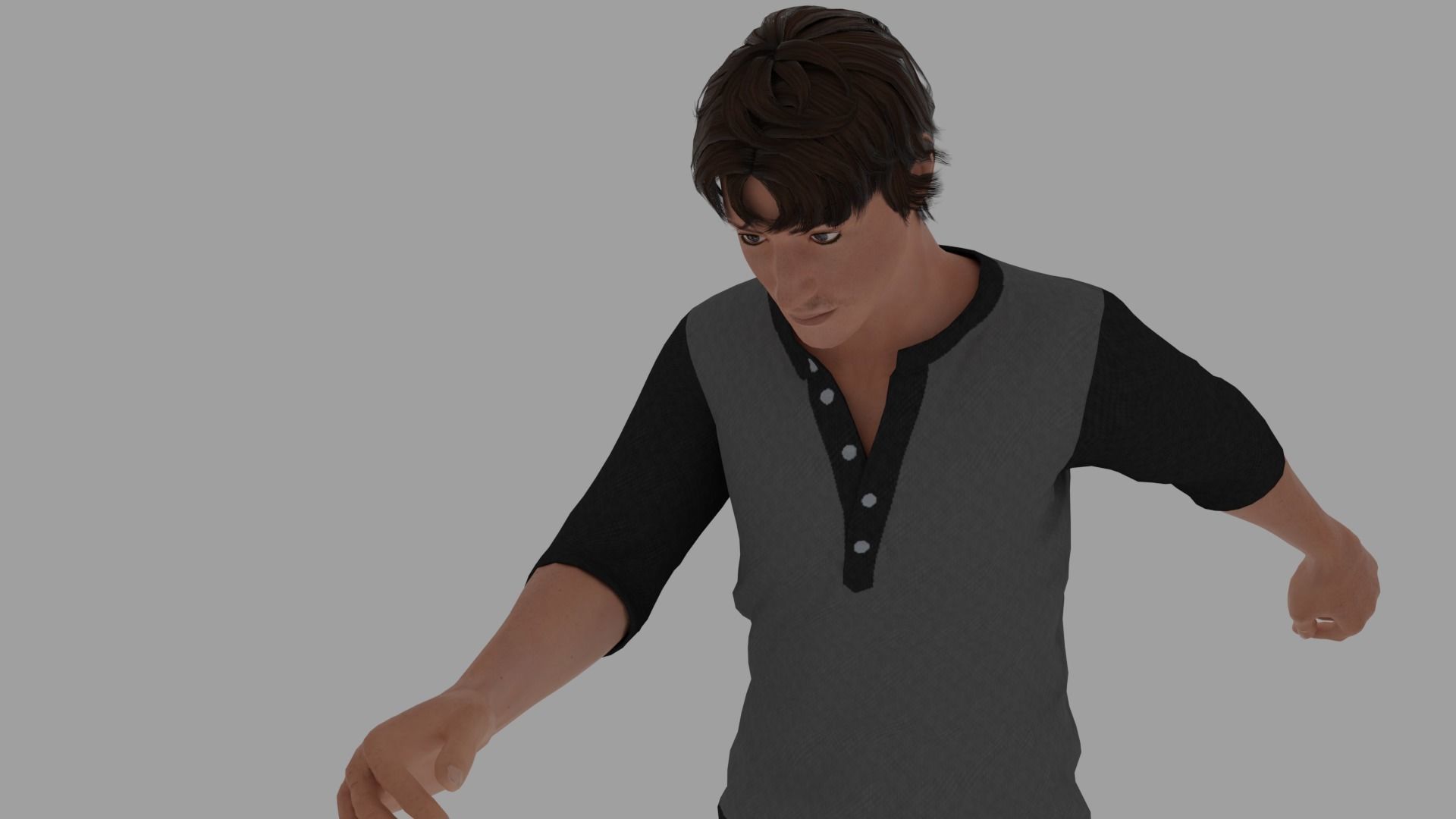 17 Characters Pack Vol 2 3D model_33