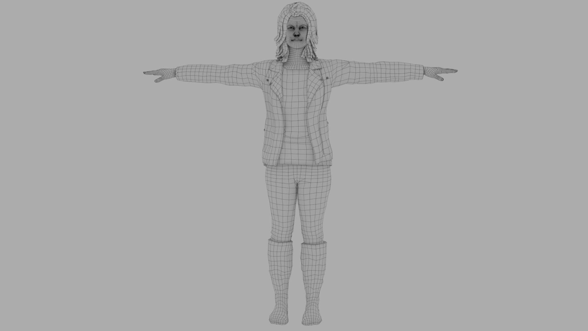 17 Characters Pack Vol 2 3D model_12