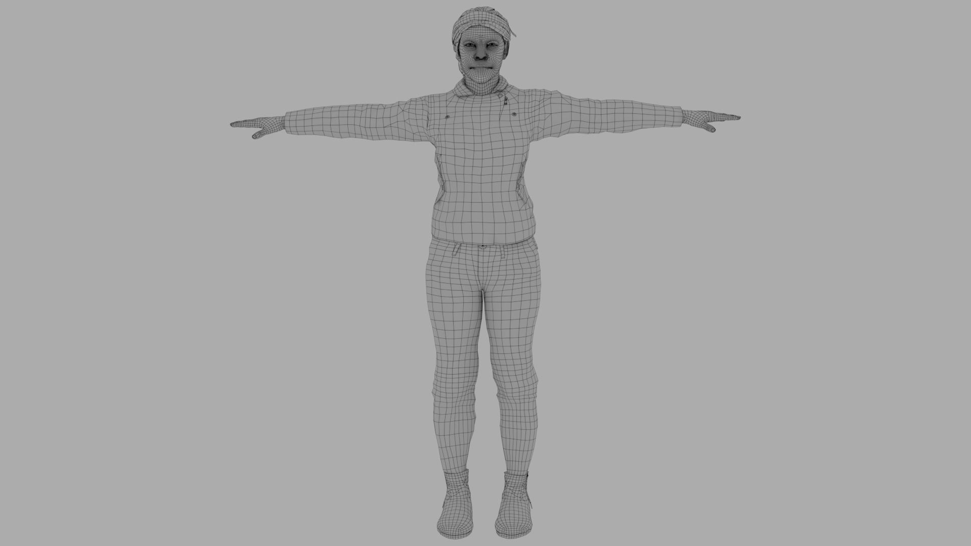 17 Characters Pack Vol 2 3D model_8