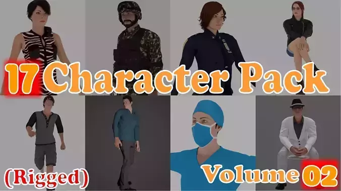 17 Characters Pack Vol 2