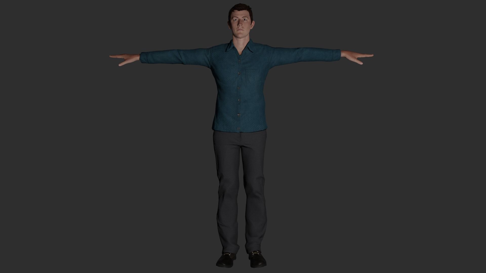 17 Characters Pack Vol 2 3D model_43
