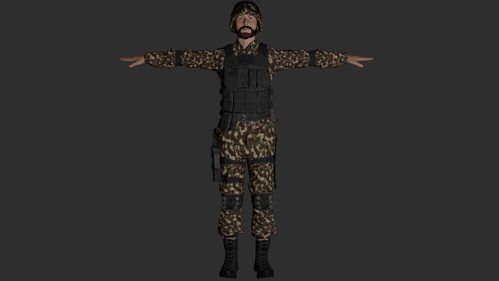 17 Characters Pack Vol 2 3D model_66