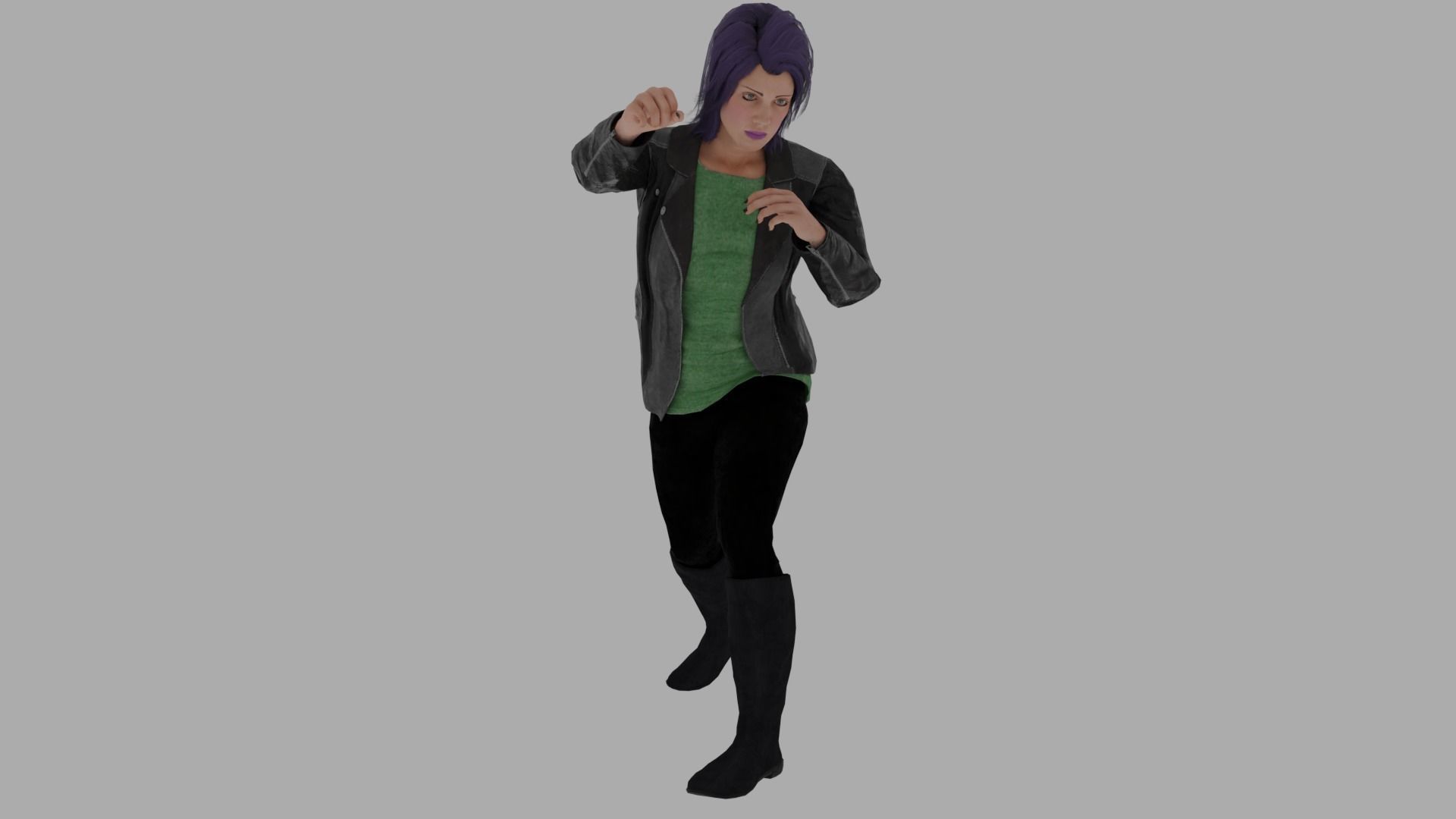 17 Characters Pack Vol 2 3D model_10