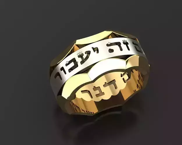 King of Solomon ring 3D print model
