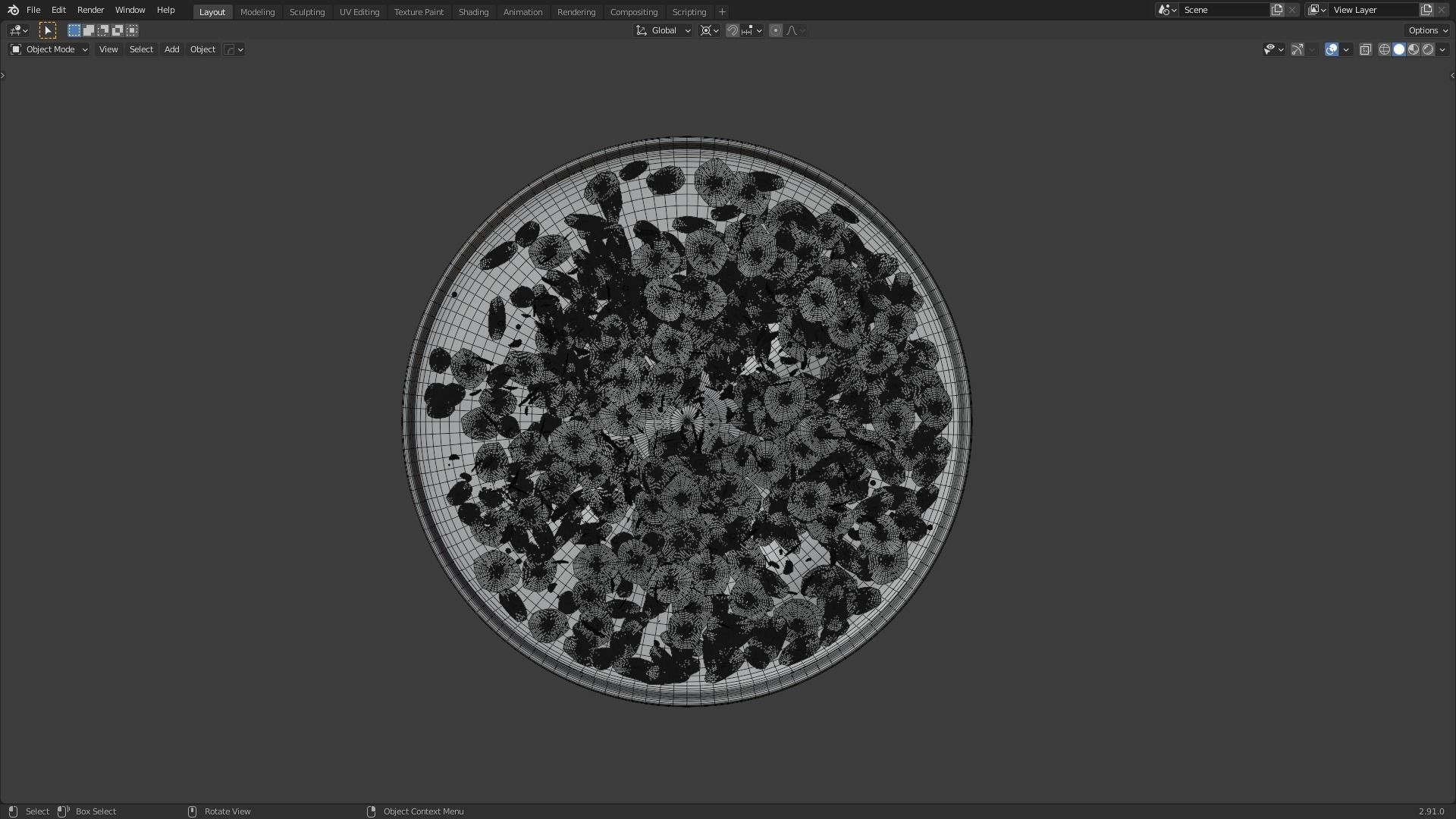 Bowl with Milk and Cereals - Corn Flakes - Food - High Quality 3D model_19