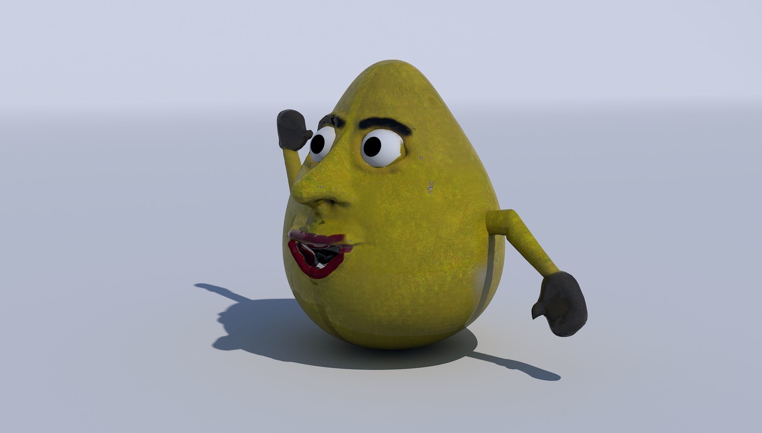 egg man 3D model_3