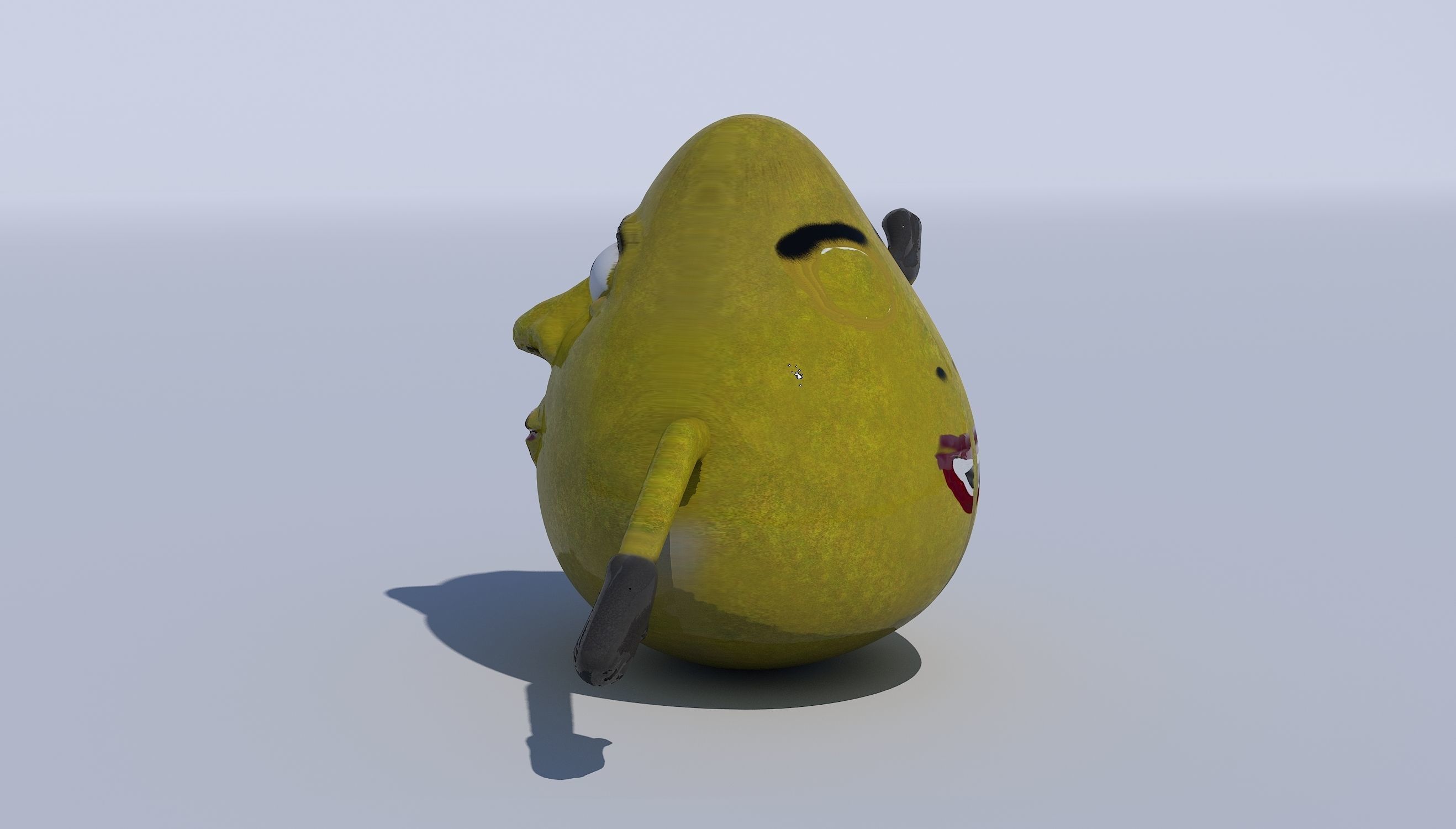 egg man 3D model_4