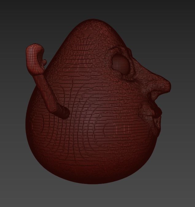 egg man 3D model_8