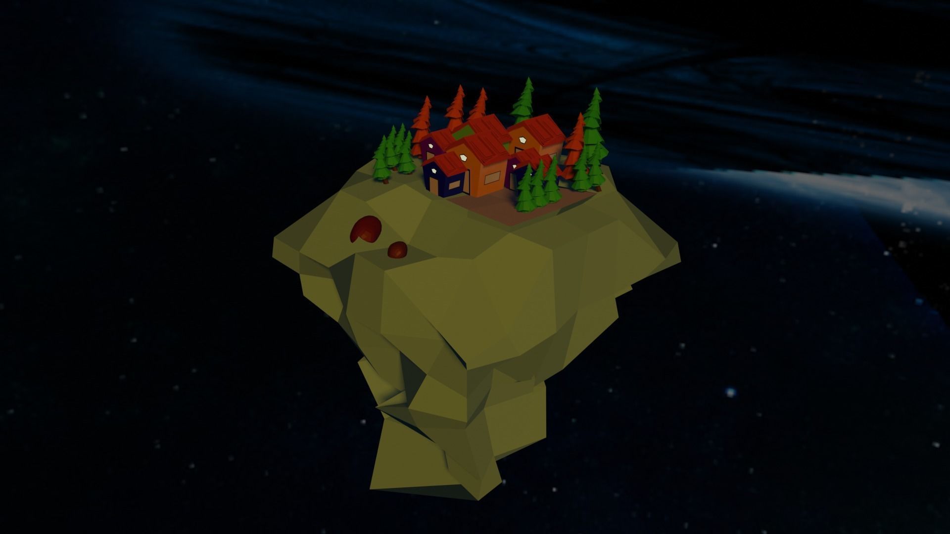 Planet Earth  3D model_11