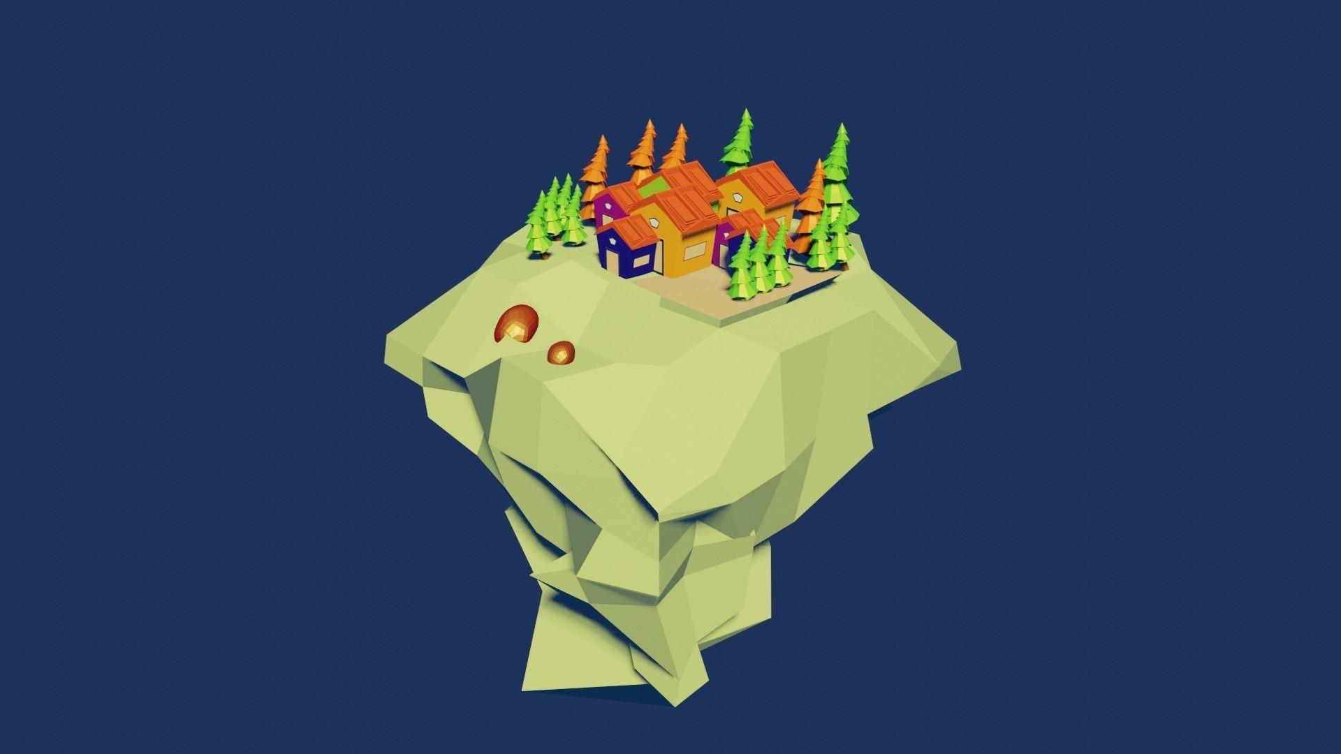 Planet Earth  3D model_7