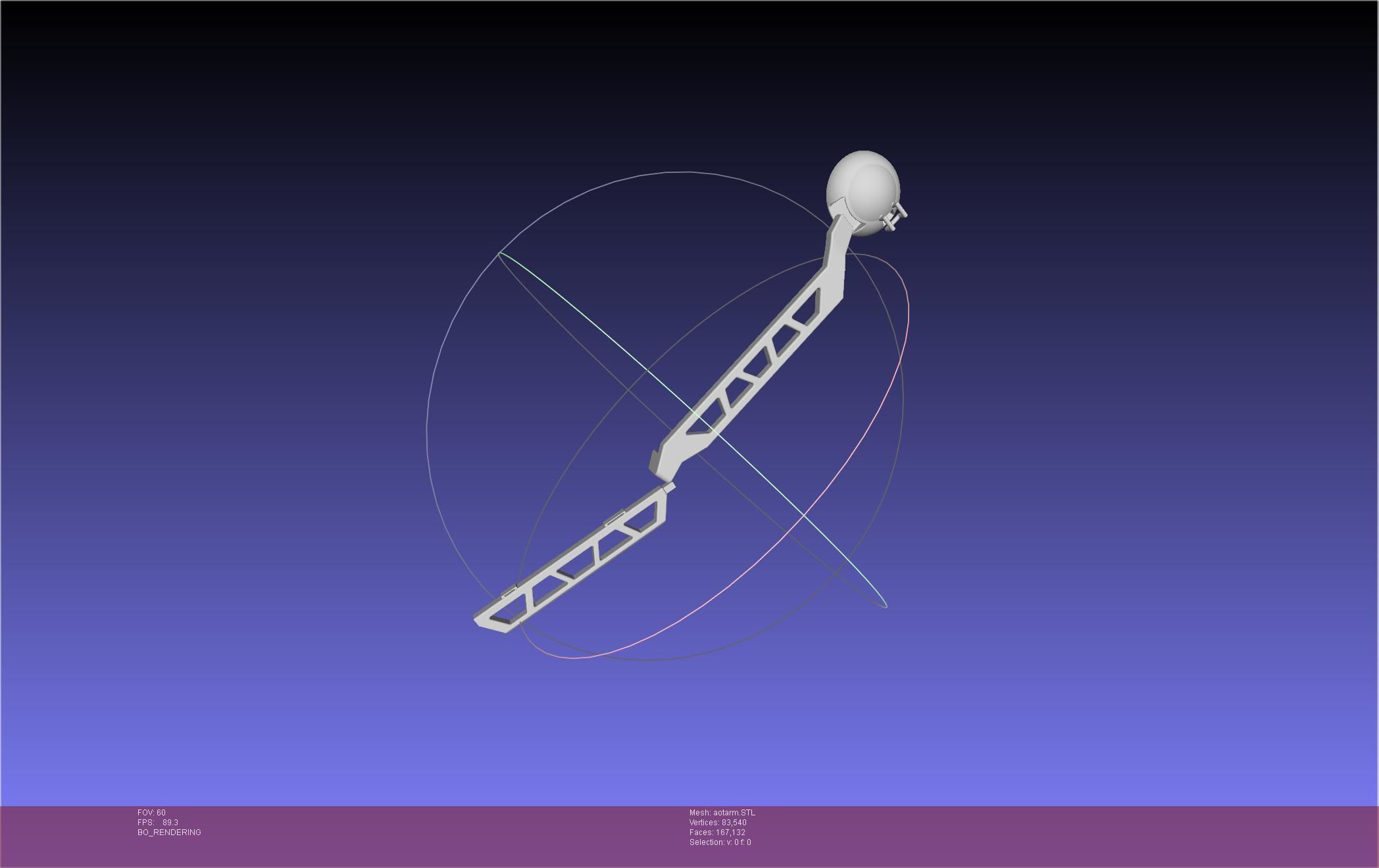 Attack On Titan Season 4 Gear Arm Models 3D print model_9