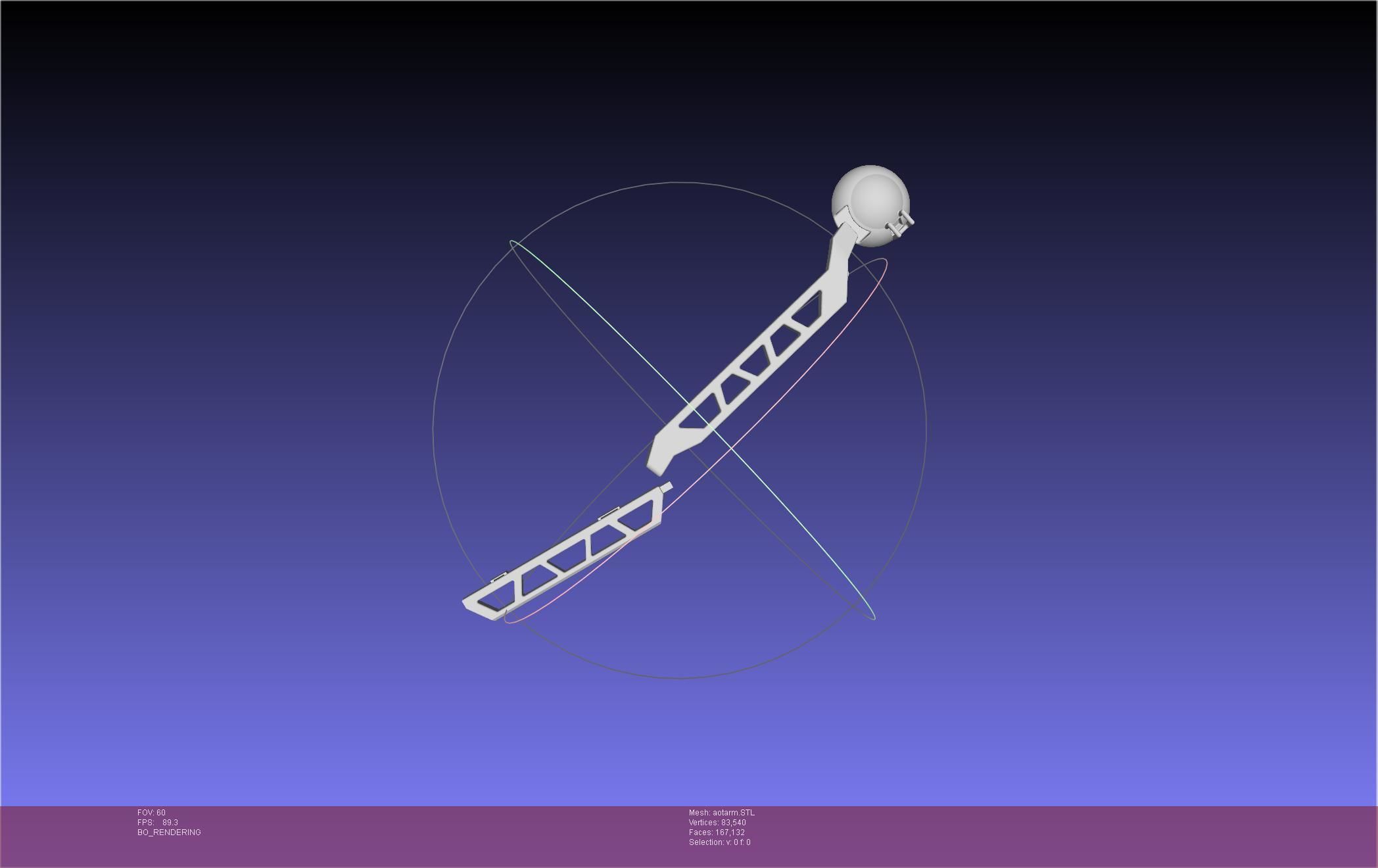 Attack On Titan Season 4 Gear Arm Models 3D print model_10