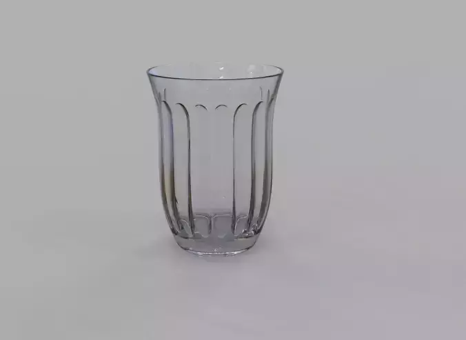 glass cup 3D model