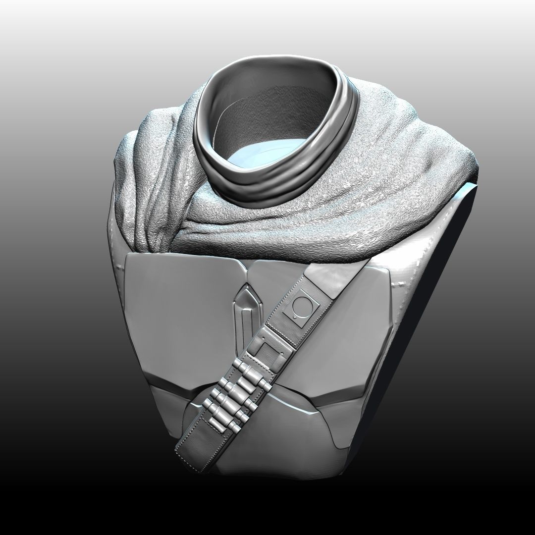 The Mandalorian Din Djarin by Pedro Pascal 3D print model_20