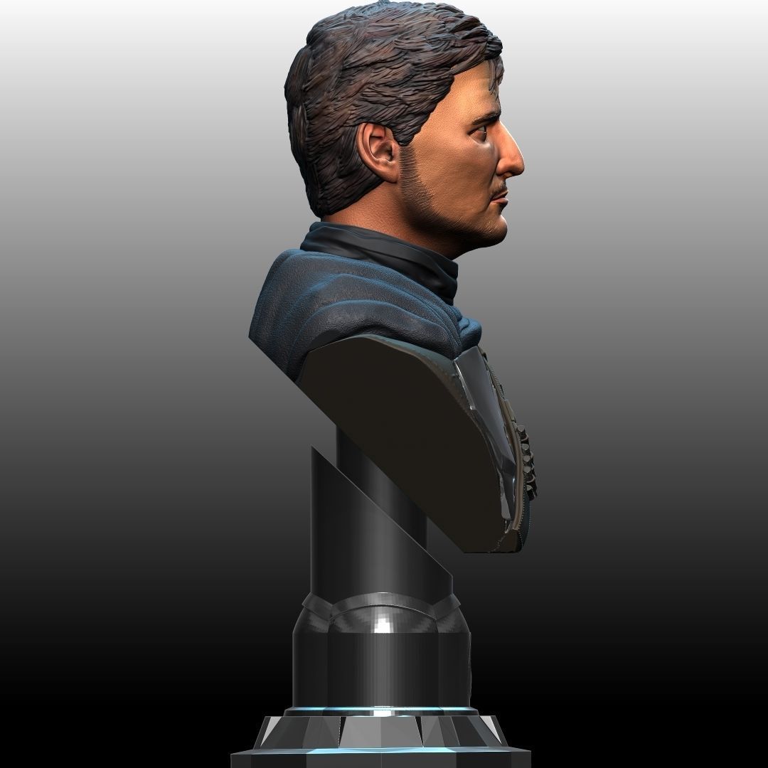 The Mandalorian Din Djarin by Pedro Pascal 3D print model_5