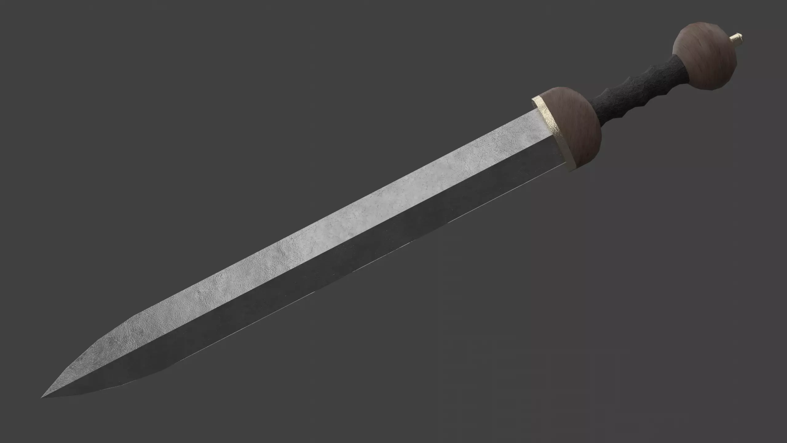 Gladius Short One-Handed Sword Low-poly 3D model