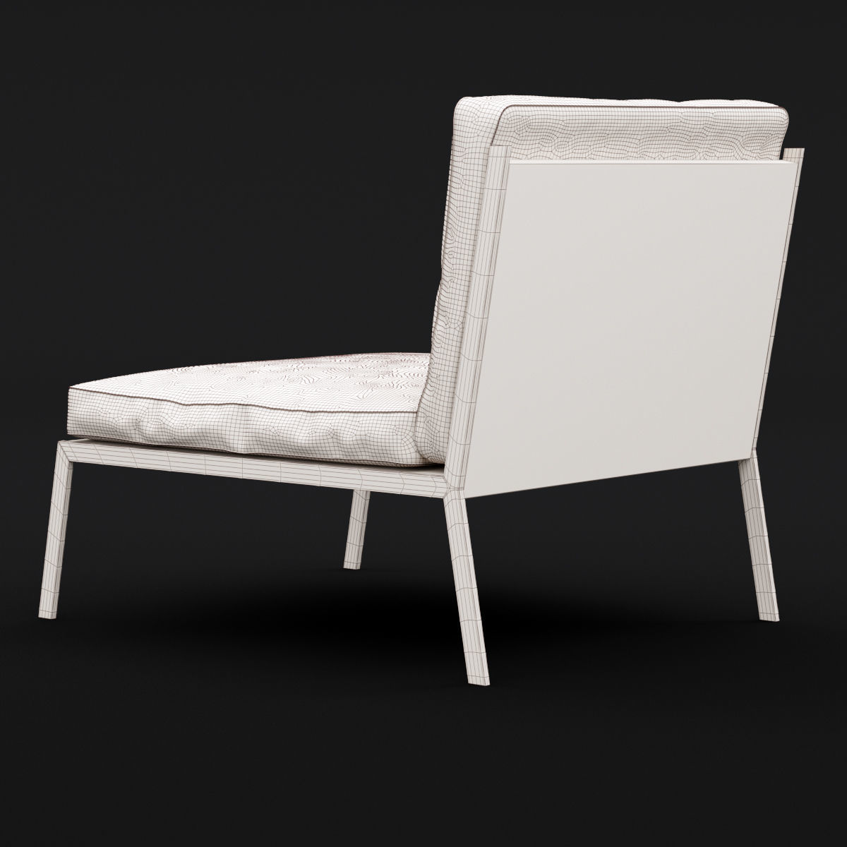 Lounge chair 3D model_11