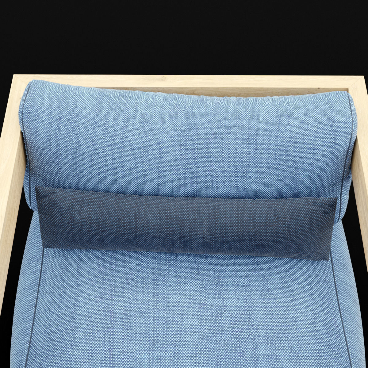 Reclaimed wood chair 1 3D model_22