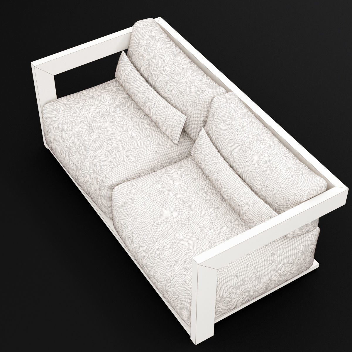 Reclaimed wood sofa 1 3D model_19