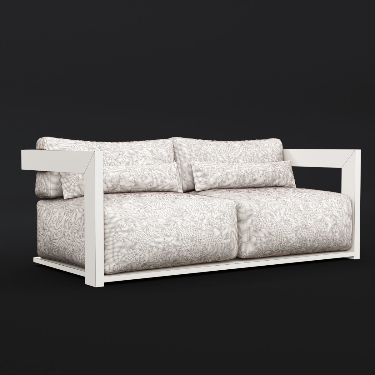 Reclaimed wood sofa 1 3D model_3