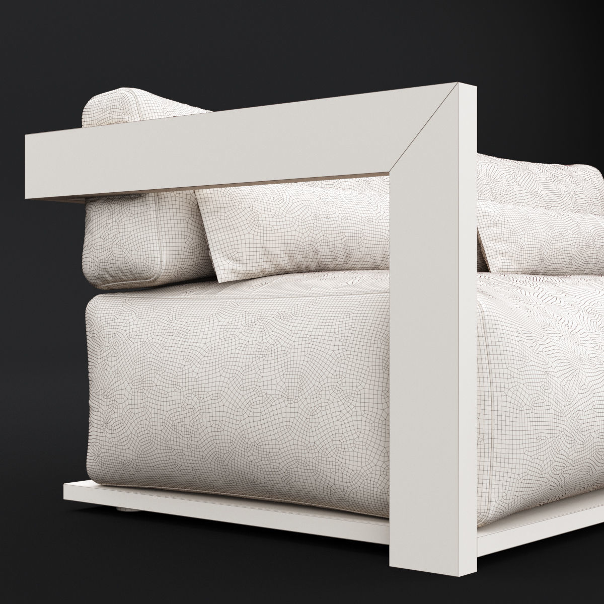 Reclaimed wood sofa 1 3D model_15