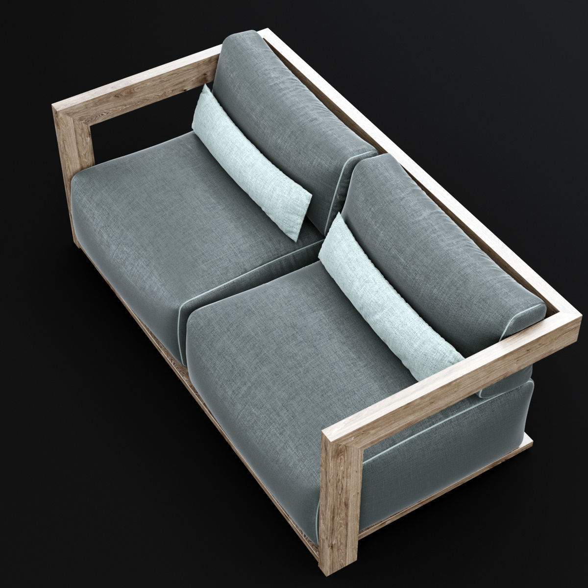 Reclaimed wood sofa 1 3D model_18