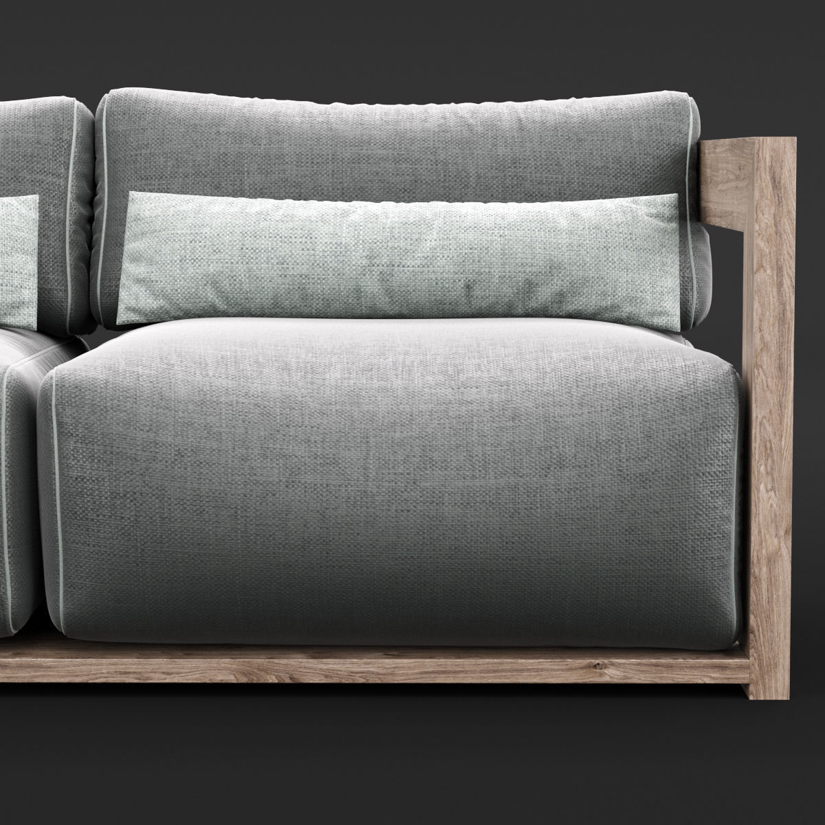 Reclaimed wood sofa 1 3D model_10