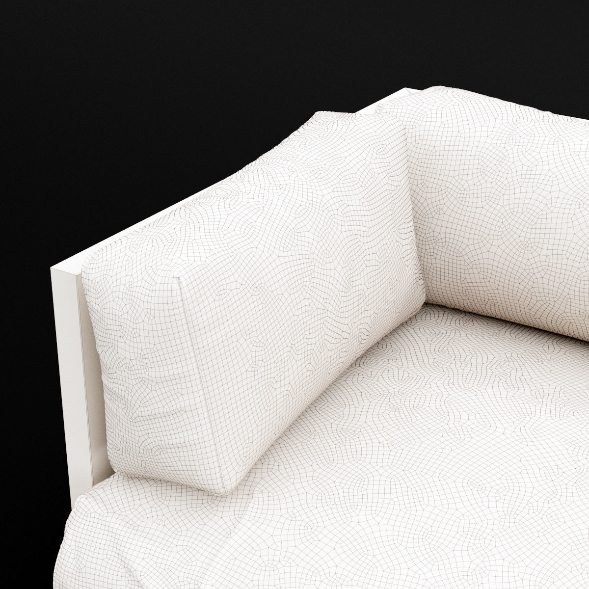 Reclaimed wood chair 2 3D model_17