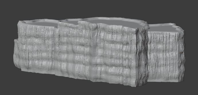 Pamukkale Travertenleri cotton castle 3d model 3D print model_4