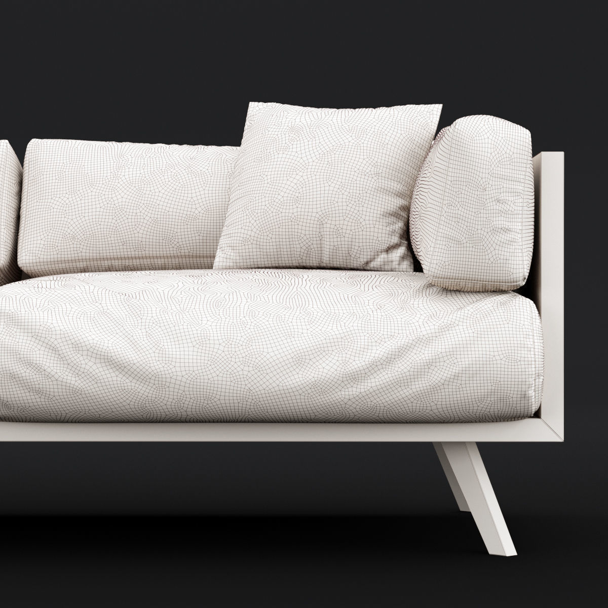 Reclaimed wood sofa 2 3D model_11