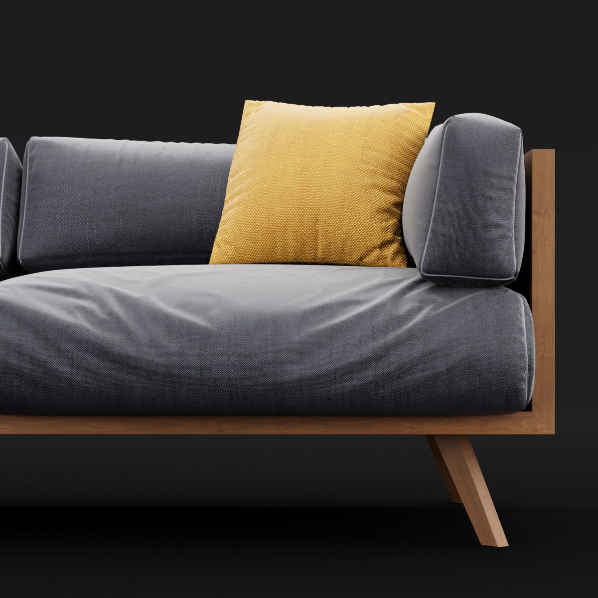 Reclaimed wood sofa 2 3D model_10