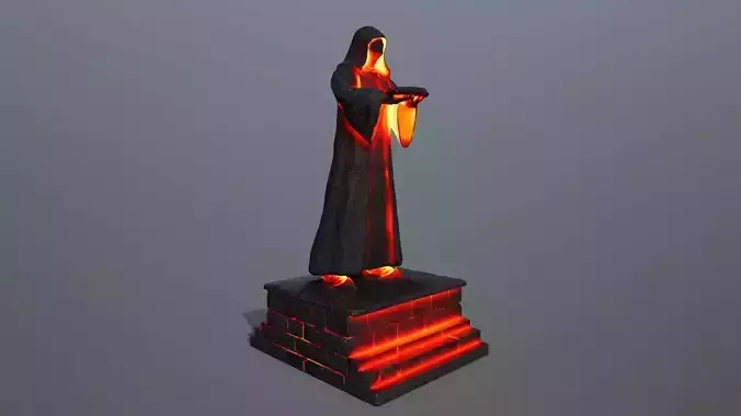 lava statue 