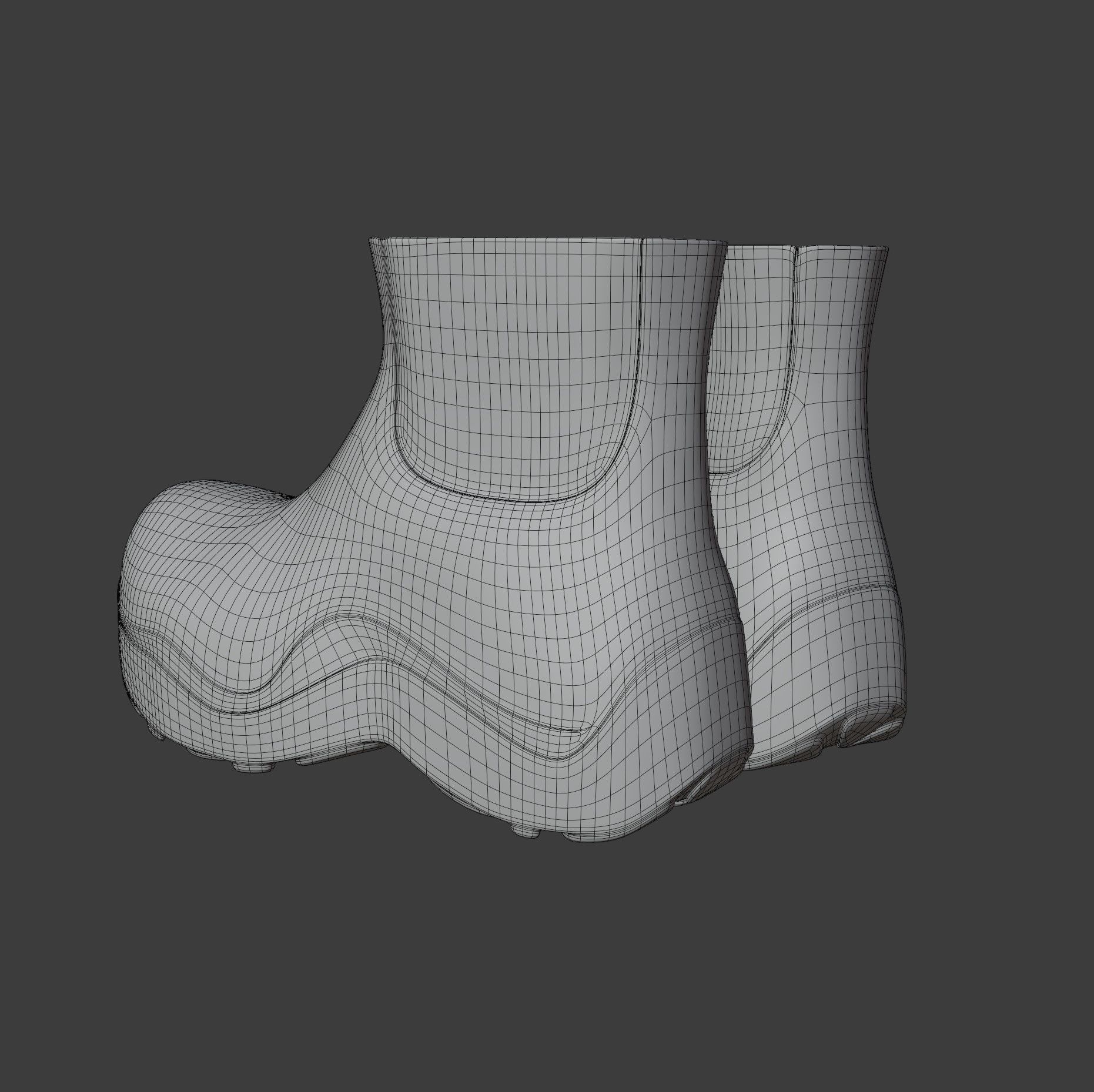 BV Puddle Boots 3D model_12