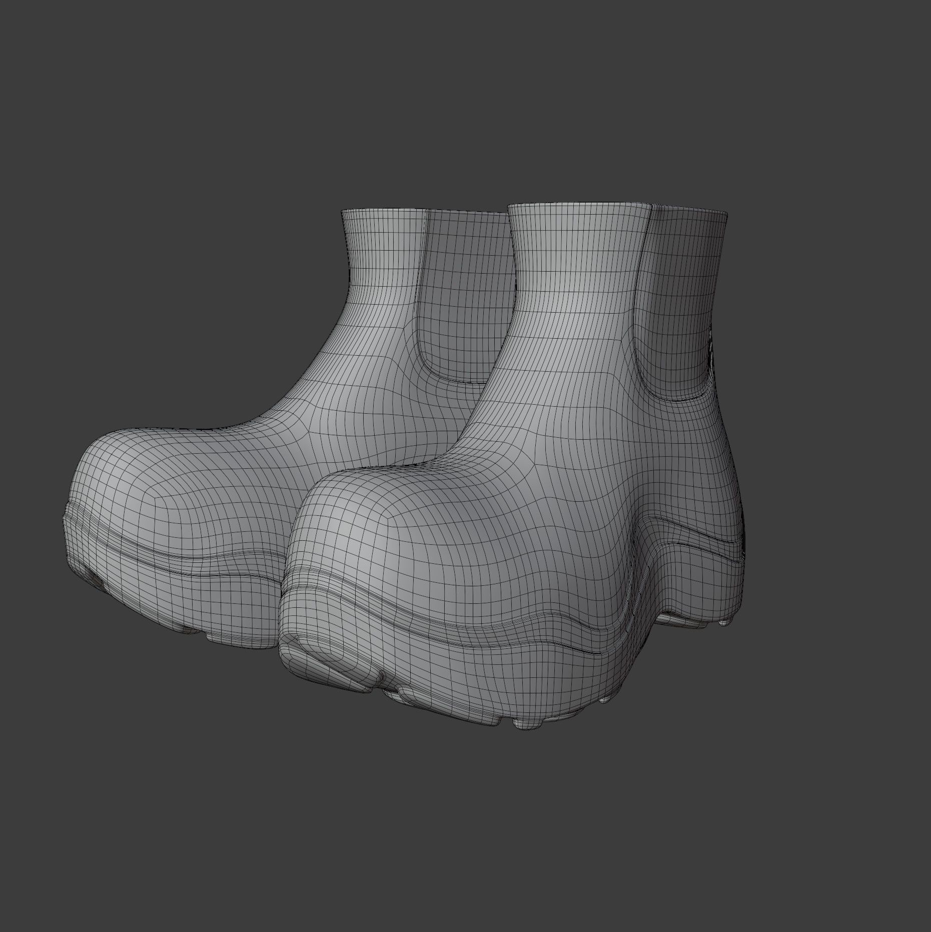 BV Puddle Boots 3D model_10
