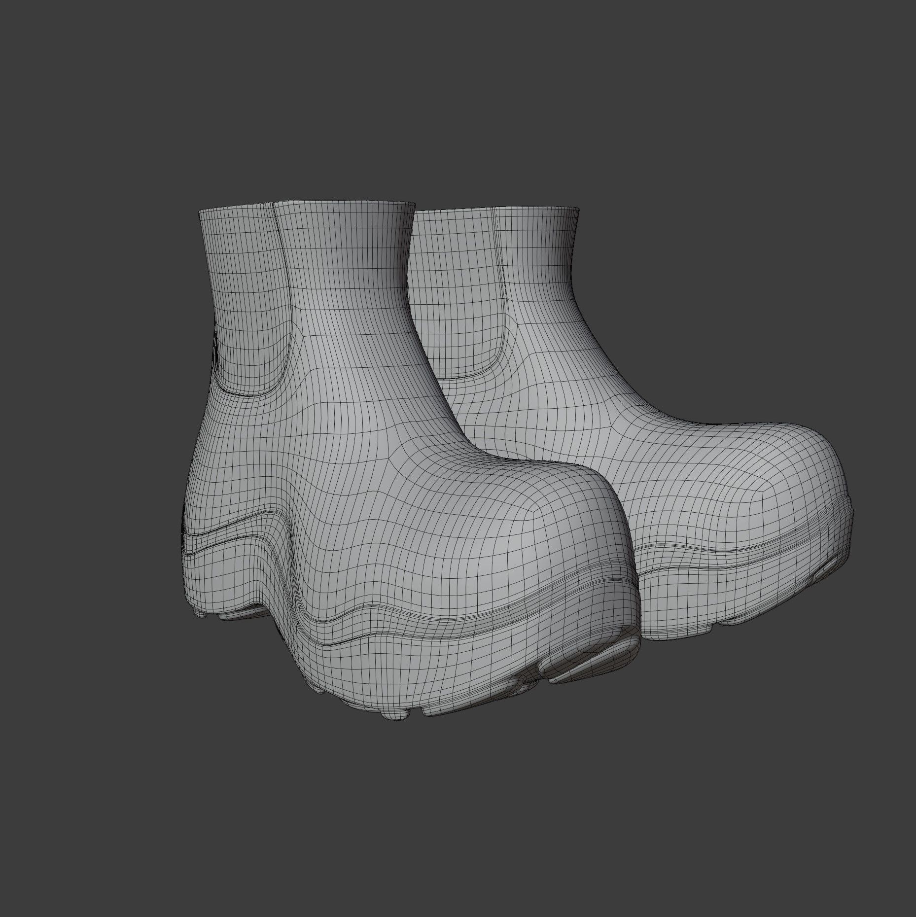 BV Puddle Boots 3D model_16
