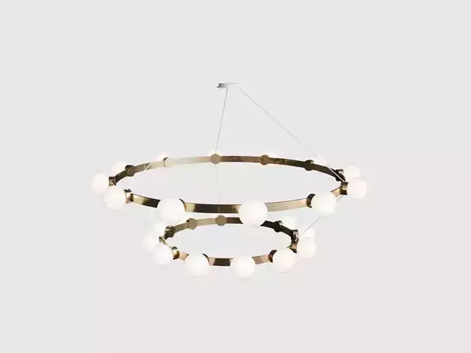 Cinema Double Tiers 3d model