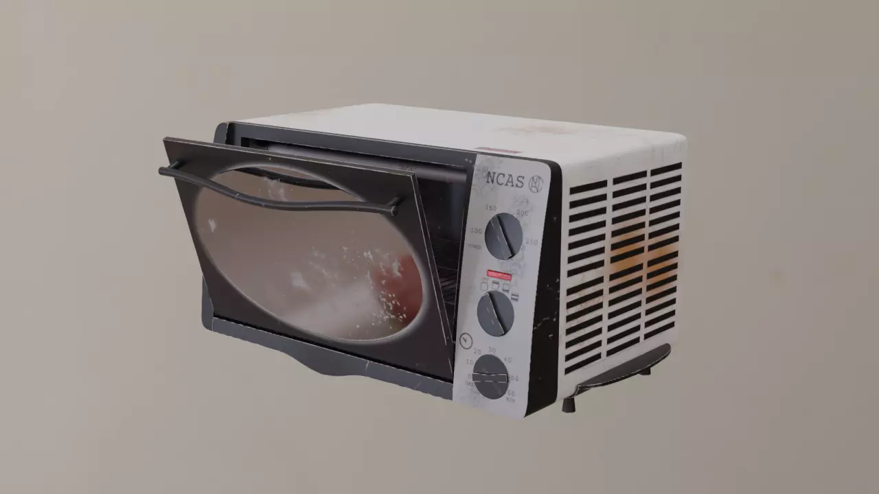 Toaster Oven 3D model