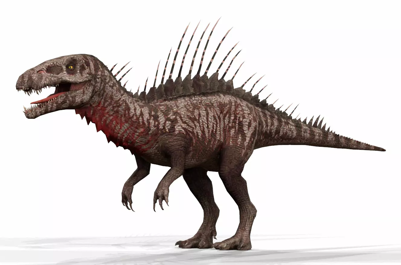 Dinosaur 21 Low-poly 3D model_0