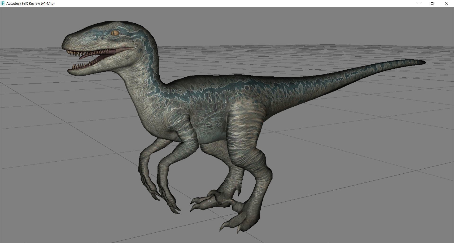 Dinosaur 22 Low-poly 3D model_2