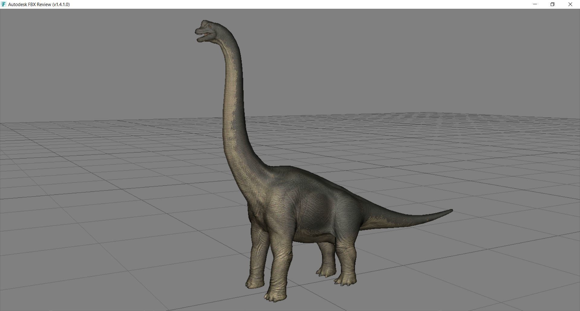 Dinosaur 23 Low-poly 3D model_2