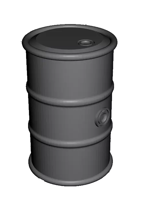 Barrel Free 3D print model