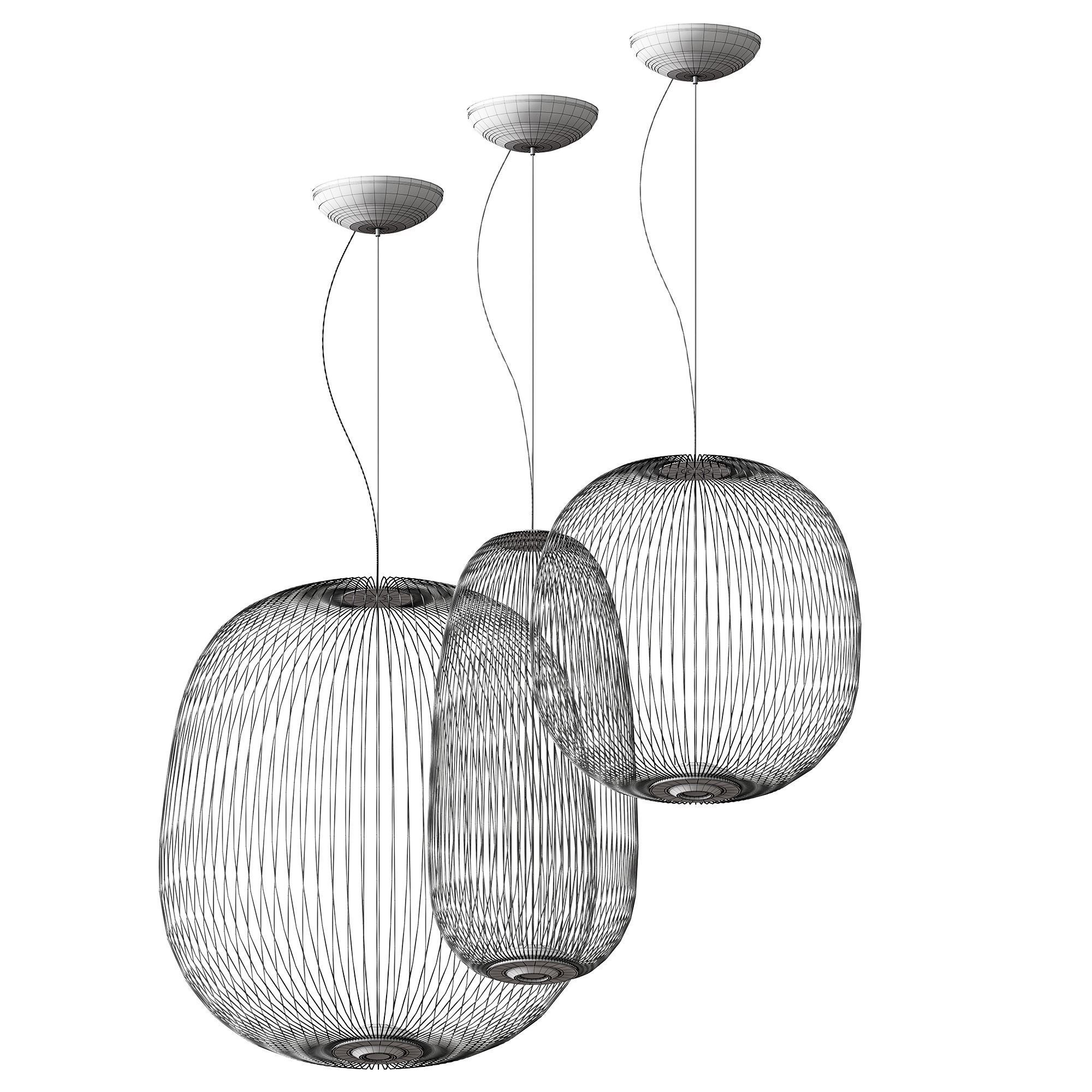 Foscarini Spokes 3D model_3